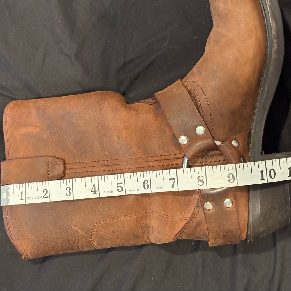 Women’s Durango Brown Leather Harness Boots Size 8 - Picture 12 of 13
